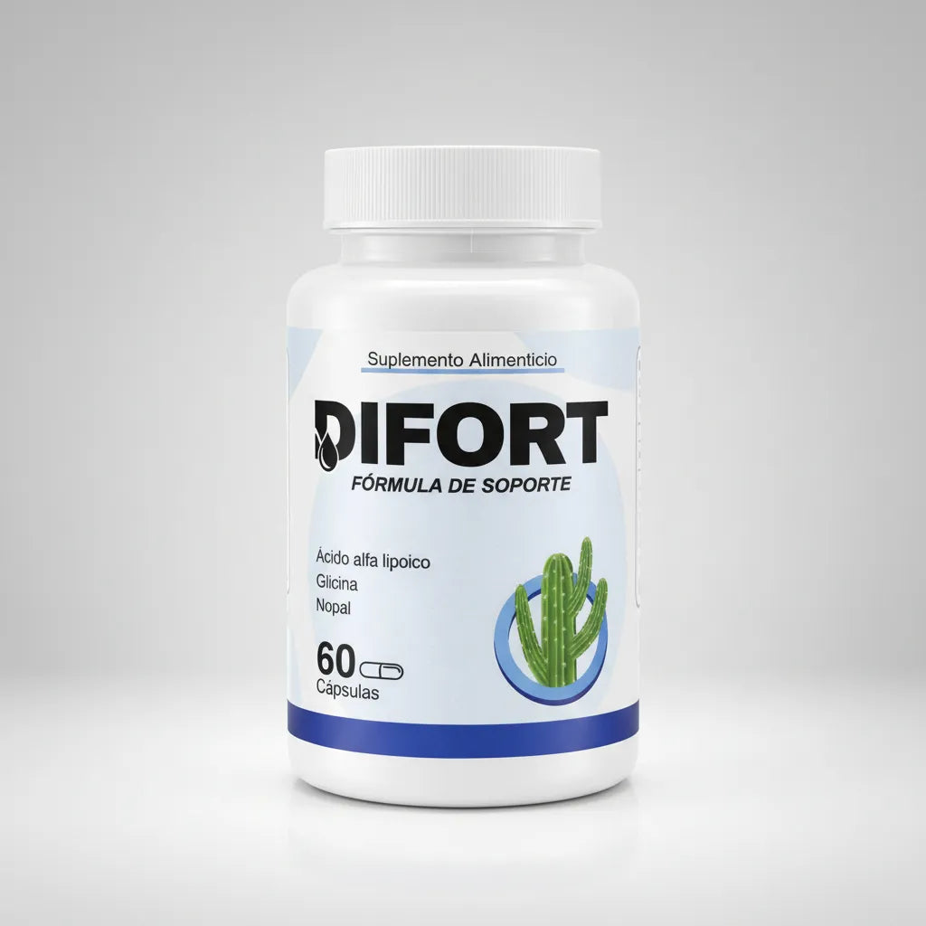 Difort Suplemento | 60 Caps | 1 Frasco | 30 Días