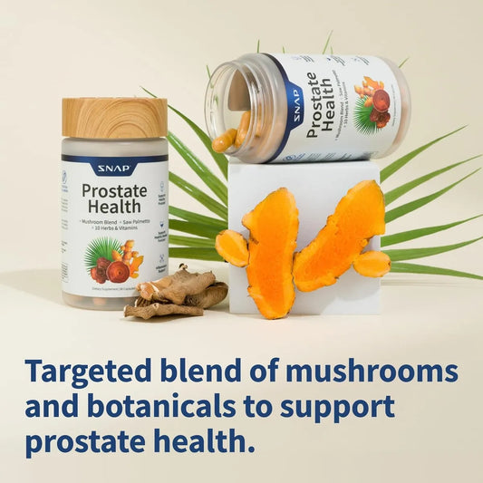 Snap Supplements Prostate Health 90 Capsulas Sin Sabor