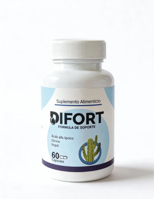 Difort Suplemento | 60 Caps | 1 Frasco | 30 Días