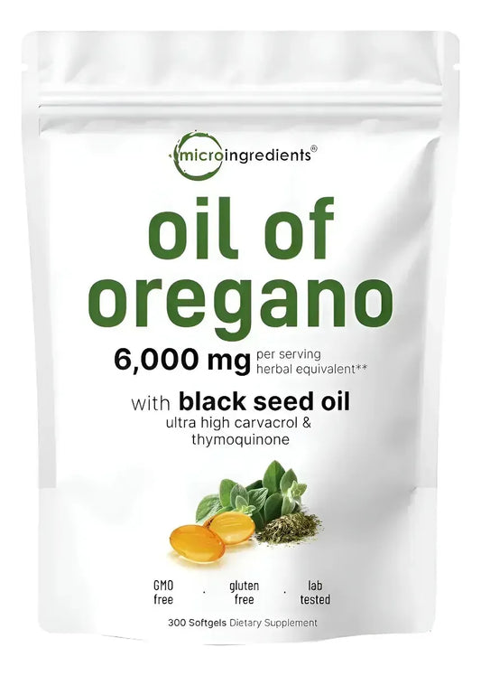 Natural Micro Ingredients Aceite De Orégano Cápsulas Oil