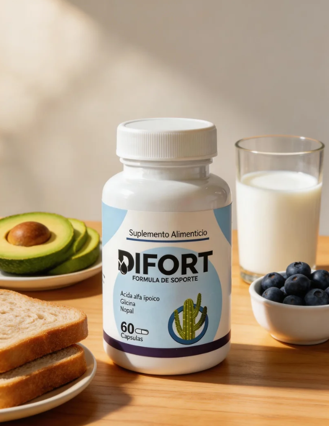 Difort Suplemento | 60 Caps | 1 Frasco | 30 Días