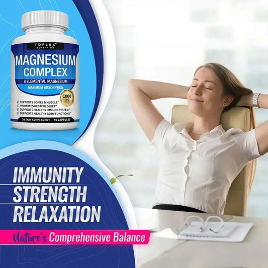 Magnesium Complex Magnesium Fitness Edible 8 Essential