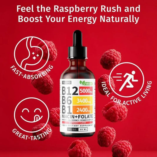 Nusava Vitamina B12,b6 Y B1 Gotas Líquidas 60ml