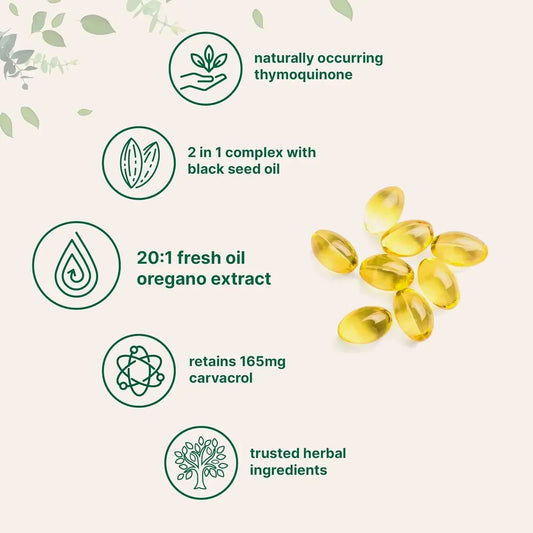 Natural Micro Ingredients Aceite De Orégano Cápsulas Oil