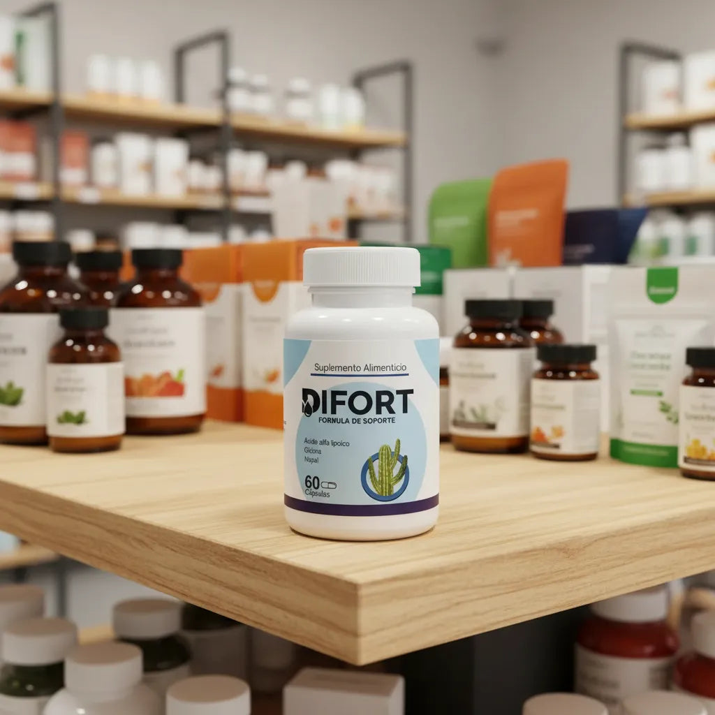 Difort Suplemento | 60 Caps | 1 Frasco | 30 Días