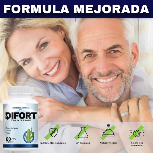 Difort Suplemento | 60 Caps | 1 Frasco | 30 Días